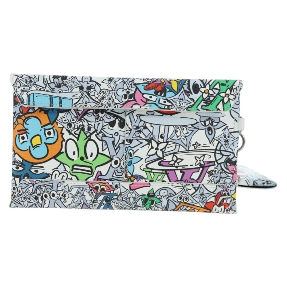 Louis Vuitton Trio Envelope Pouch Set Limited Edition Monogram Comics Canvas